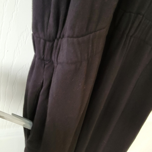 TEREZ Jumpsuit Sz M Zip Up Front Jogger Tampered Leg Elastic Waist Pockets - Picture 8 of 12